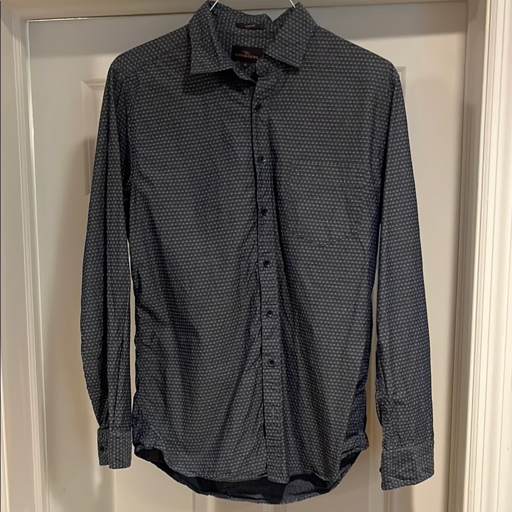 Rodd & Gunn Navy Patterend Casual Button Down Shirt